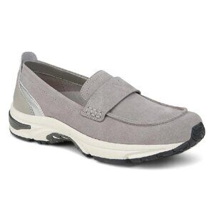 Vionic Women's 23walk Gray Comfort Walking Shoes Sneaker Loafer Size 8.5  NWOB